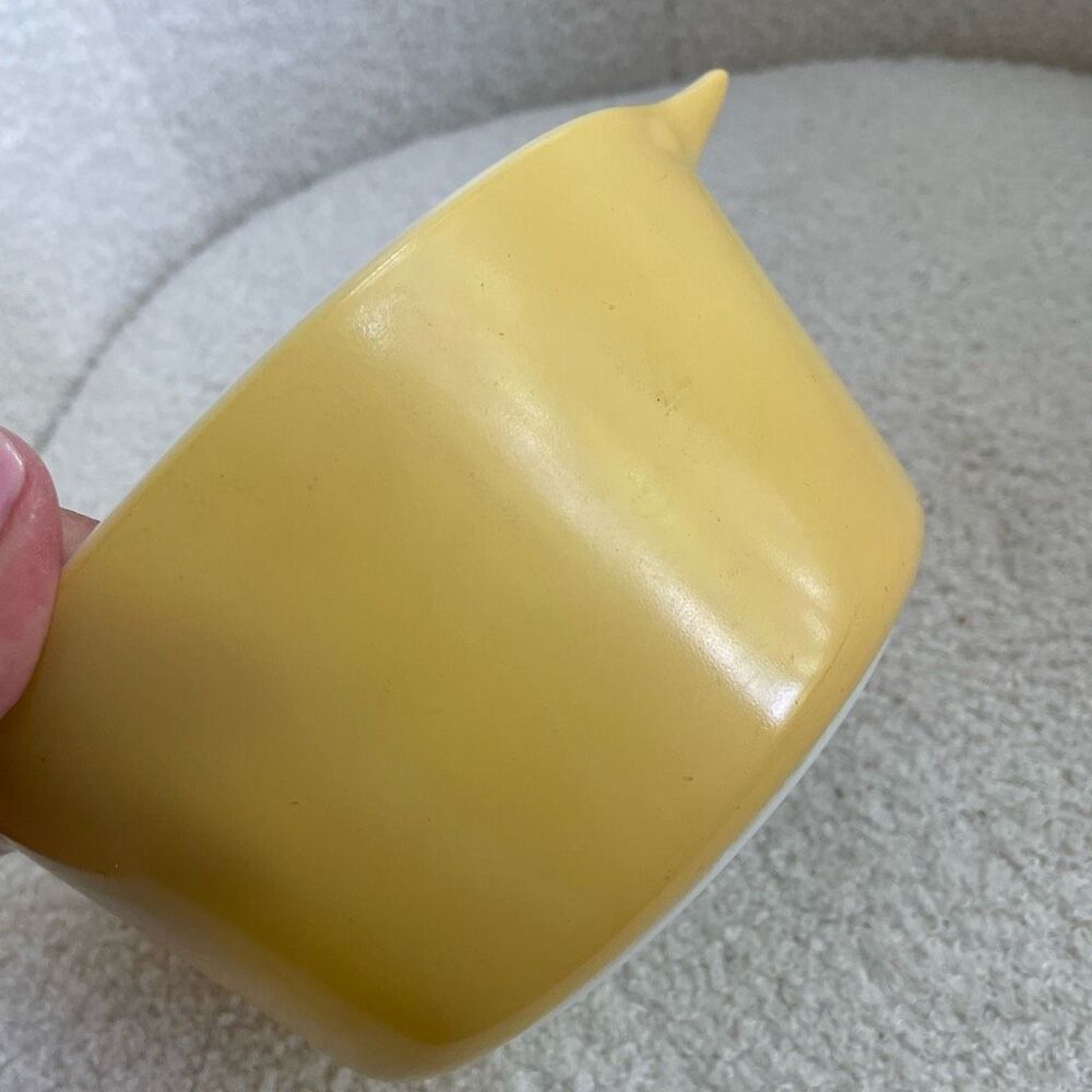 Vintage Pyrex Yellow Small 1Q 1 Quart Casserole 743 - Picture 5 of 8